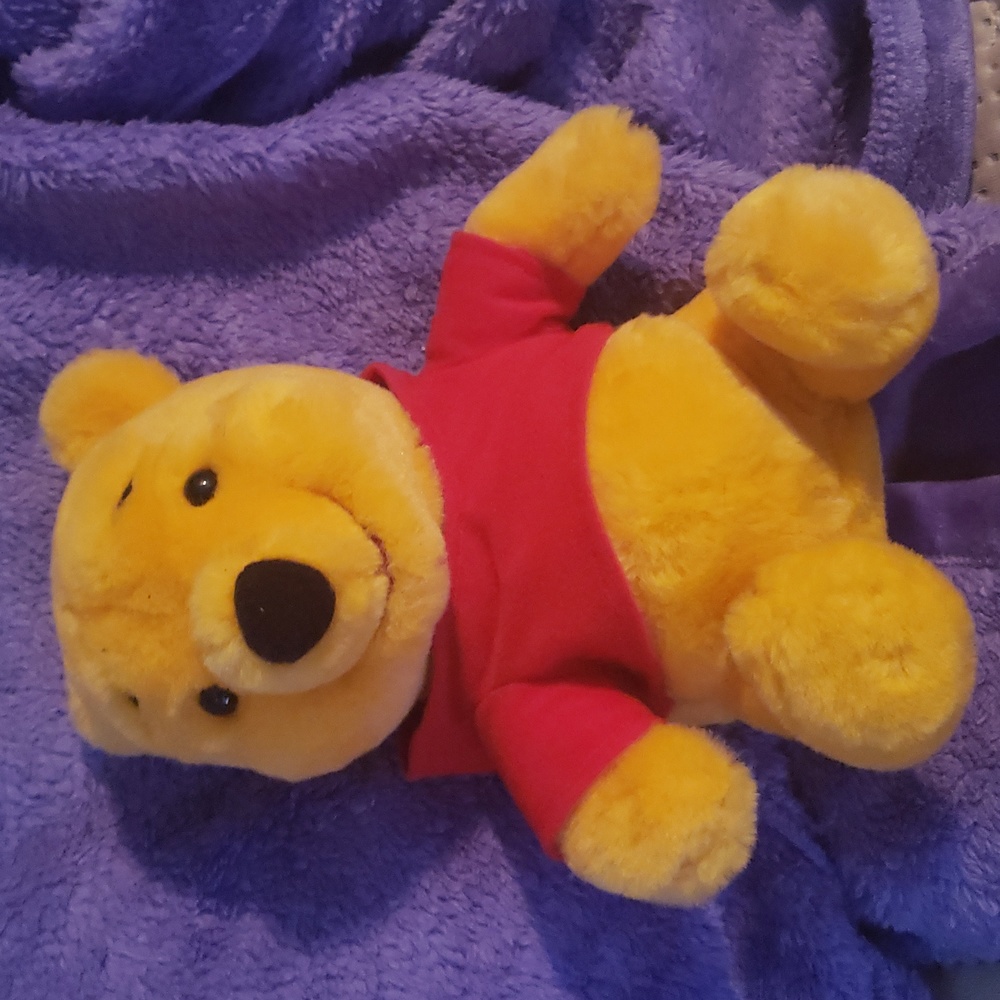 1999 Disney Winnie The Pooh Chat Pal Talking Plush Mattel Chatpal